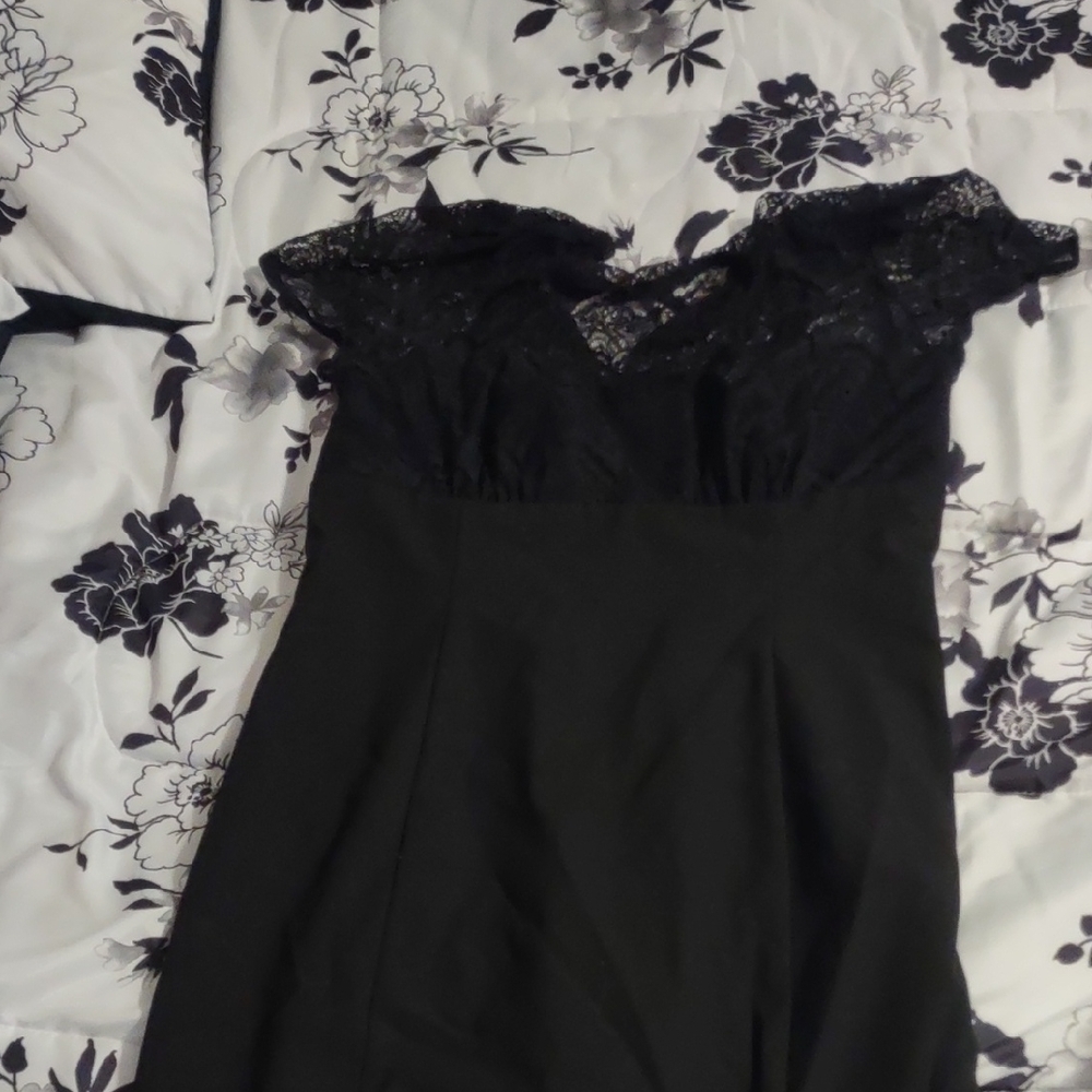 The Limited Black Lace Dress